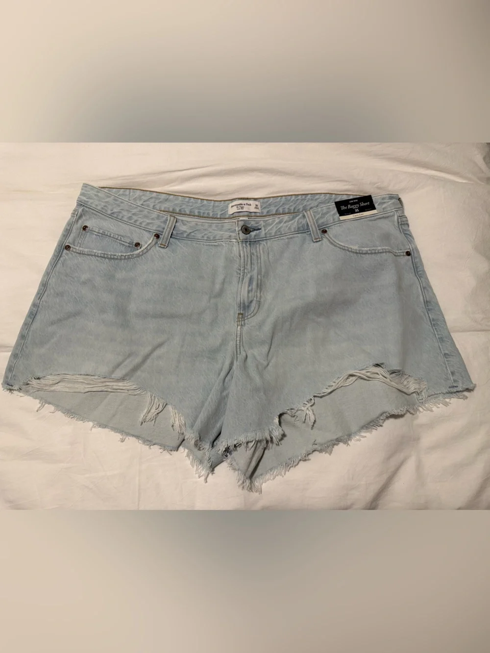 Abercrombie & Fitch Low Rise “The Baggy” Short- CURVE LOVE